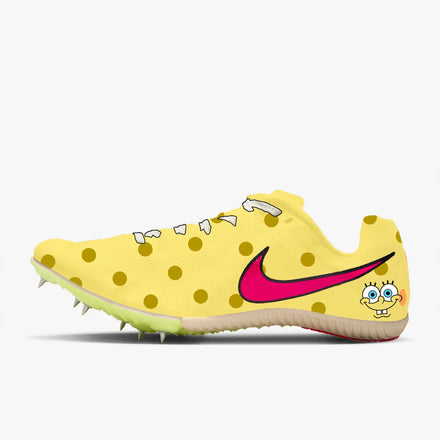 Custom Nike Zoom Rival Multi-Event Spikes: "Bikini Bottom"