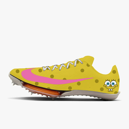 Custom Nike Maxfly 2 Sprint Spikes: "Bikini Bottom"